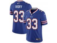 Nike Chris Ivory Limited Royal Blue Home Men's Jersey - NFL Buffalo Bills #33 Vapor Untouchable