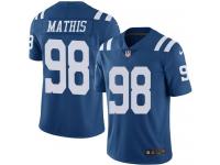 Nike Colts #98 Robert Mathis Royal Blue Men Stitched NFL Limited Rush Jersey