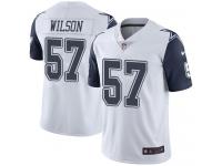 Nike Damien Wilson Limited White Men's Jersey - NFL Dallas Cowboys #57 Rush Vapor Untouchable