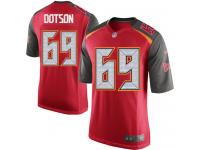 Nike Demar Dotson Game Red Home Youth Jersey - NFL Tampa Bay Buccaneers #69