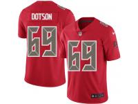 Nike Demar Dotson Limited Red Men's Jersey - NFL Tampa Bay Buccaneers #69 Rush Vapor Untouchable