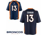 Nike Denver Broncos #13 Trevor Siemian Navy Blue Alternate Men's Stitched NFL New Elite Jersey