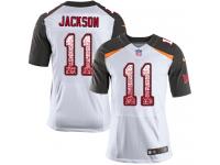 Nike DeSean Jackson Elite White Road Men's Jersey - NFL Tampa Bay Buccaneers #11 Drift Fashion