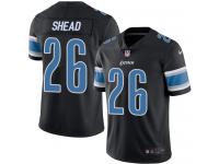 Nike DeShawn Shead Limited Black Men's Jersey - NFL Detroit Lions #26 Rush Vapor Untouchable