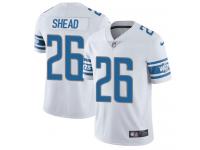 Nike DeShawn Shead Limited White Road Men's Jersey - NFL Detroit Lions #26 Vapor Untouchable
