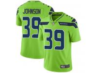 Nike Dontae Johnson Limited Green Men's Jersey - NFL Seattle Seahawks #39 Rush Vapor Untouchable