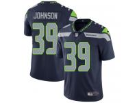 Nike Dontae Johnson Limited Navy Blue Home Men's Jersey - NFL Seattle Seahawks #39 Vapor Untouchable