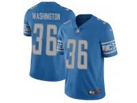 Nike Dwayne Washington Limited Blue Home Men's Jersey - NFL Detroit Lions #36 Vapor Untouchable
