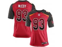Nike Gerald McCoy Elite Red Home Men's Jersey - NFL Tampa Bay Buccaneers #93 Drift Fashion