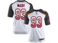 Nike Gerald McCoy Elite White Road Men's Jersey - NFL Tampa Bay Buccaneers #93 Drift Fashion