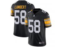 Nike Jack Lambert Limited Black Alternate Men's Jersey - NFL Pittsburgh Steelers #58 Vapor Untouchable