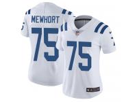 Nike Jack Mewhort Limited White Road Women's Jersey - NFL Indianapolis Colts #75 Vapor Untouchable