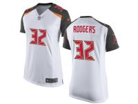 Nike Jacquizz Rodgers Game White Road Women's Jersey - NFL Tampa Bay Buccaneers #32