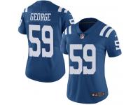 Nike Jeremiah George Limited Royal Blue Women's Jersey - NFL Indianapolis Colts #59 Rush Vapor Untouchable
