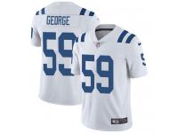 Nike Jeremiah George Limited White Road Men's Jersey - NFL Indianapolis Colts #59 Vapor Untouchable