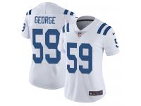 Nike Jeremiah George Limited White Road Women's Jersey - NFL Indianapolis Colts #59 Vapor Untouchable