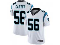 Nike Jermaine Carter Jr. Carolina Panthers Youth Limited White Vapor Untouchable Jersey