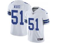 Nike Jihad Ward Limited White Road Men's Jersey - NFL Dallas Cowboys #51 Vapor Untouchable