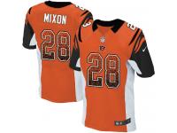 Nike Joe Mixon Elite Orange Alternate Men's Jersey - NFL Cincinnati Bengals #28 Drift Fashion