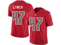Nike John Lynch Limited Red Men's Jersey - NFL Tampa Bay Buccaneers #47 Rush Vapor Untouchable