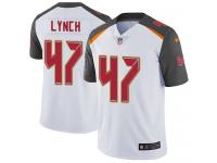 Nike John Lynch Limited White Road Men's Jersey - NFL Tampa Bay Buccaneers #47 Vapor Untouchable