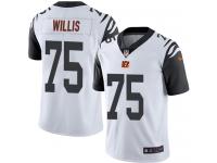 Nike Jordan Willis Limited White Men's Jersey - NFL Cincinnati Bengals #75 Rush Vapor Untouchable