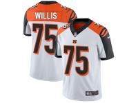 Nike Jordan Willis Limited White Road Men's Jersey - NFL Cincinnati Bengals #75 Vapor Untouchable