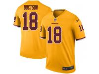 Nike Josh Doctson Washington Redskins Men's Legend Vapor Untouchable Gold Color Rush Jersey