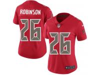 Nike Josh Robinson Limited Red Women's Jersey - NFL Tampa Bay Buccaneers #26 Rush Vapor Untouchable