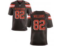 Nike Kasen Williams Elite Brown Home Men's Jersey - NFL Cleveland Browns #82