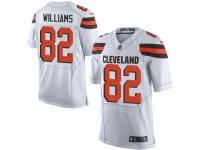 Nike Kasen Williams Elite White Road Men's Jersey - NFL Cleveland Browns #82