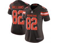 Nike Kasen Williams Limited Brown Home Women's Jersey - NFL Cleveland Browns #82 Vapor Untouchable