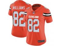 Nike Kasen Williams Limited Orange Alternate Women's Jersey - NFL Cleveland Browns #82 Vapor Untouchable