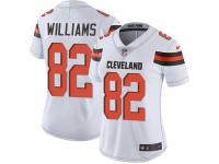 Nike Kasen Williams Limited White Road Women's Jersey - NFL Cleveland Browns #82 Vapor Untouchable