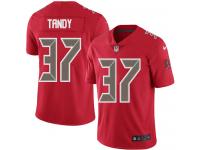 Nike Keith Tandy Limited Red Men's Jersey - NFL Tampa Bay Buccaneers #37 Rush Vapor Untouchable