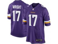 Nike Kendall Wright Game Purple Home Men's Jersey - NFL Minnesota Vikings #17