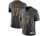 Nike Kendall Wright Limited Gray Static Men's Jersey - NFL Minnesota Vikings #17 Vapor Untouchable