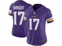 Nike Kendall Wright Limited Purple Home Women's Jersey - NFL Minnesota Vikings #17 Vapor Untouchable