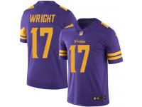 Nike Kendall Wright Limited Purple Men's Jersey - NFL Minnesota Vikings #17 Rush Vapor Untouchable