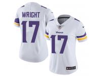 Nike Kendall Wright Limited White Road Women's Jersey - NFL Minnesota Vikings #17 Vapor Untouchable