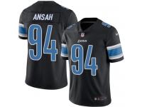 Nike Lions #94 Ziggy Ansah Black Men Stitched NFL Limited Rush Jersey