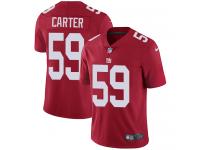 Nike Lorenzo Carter Limited Red Alternate Men's Jersey - NFL New York Giants #59 Vapor Untouchable