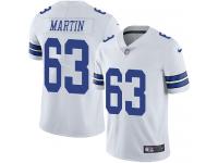 Nike Marcus Martin Limited White Road Men's Jersey - NFL Dallas Cowboys #63 Vapor Untouchable