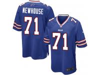 Nike Marshall Newhouse Game Royal Blue Home Men's Jersey - NFL Buffalo Bills #71