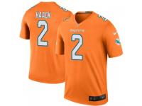 Nike Matt Haack Miami Dolphins Men's Legend Vapor Untouchable Orange Color Rush Jersey
