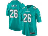 Nike Maurice Smith Miami Dolphins Men's Game Aqua Team Color Jersey