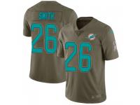 Nike Maurice Smith Miami Dolphins Men's Limited Green 2017 Salute to Service Jersey