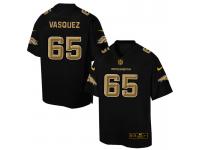 Nike Men Denver Broncos #65 Louis Vasquez Pro Line Black Super Bowl 50 Fashion Jersey