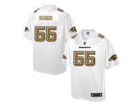 Nike Men NFL Baltimore Ravens #55 Terrell Suggs White Game Jersey