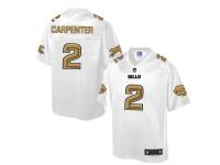 Nike Men NFL Buffalo Bills #2 Dan Carpenter White Game Jersey